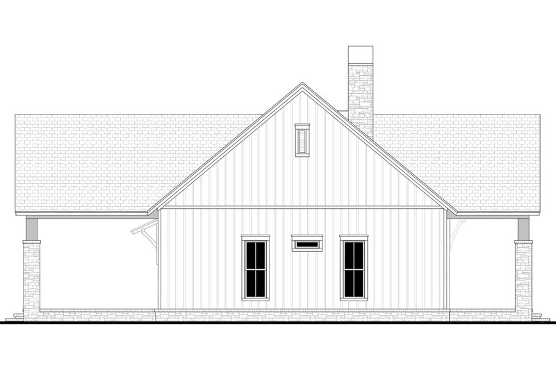 House Plan Design - Exterior - Other Elevation for Farmhouse House Plan #430-357 - 3 bed, 2.5 bath