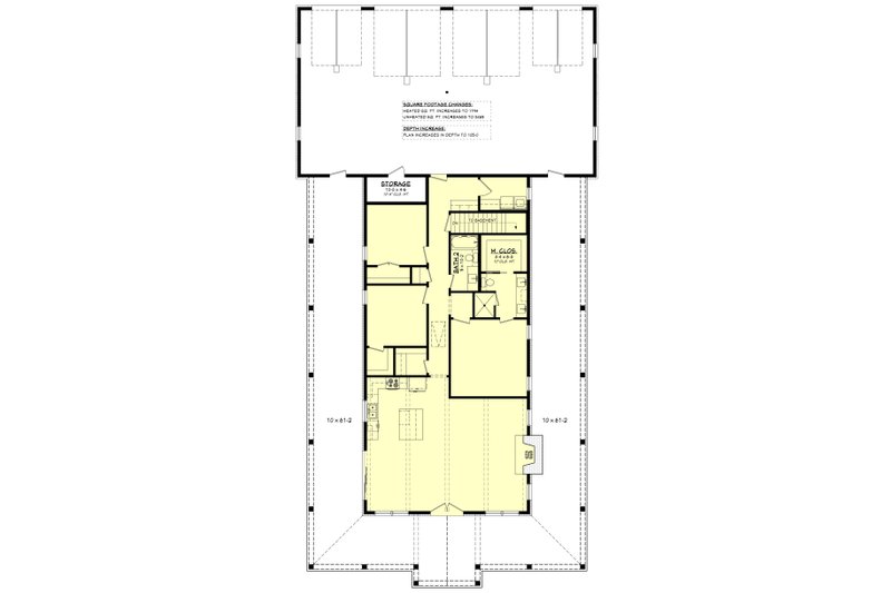Dream House Plan - Floor Plan - Other Floor for Barndominium House Plan #430-450 - 3 bed, 2 bath