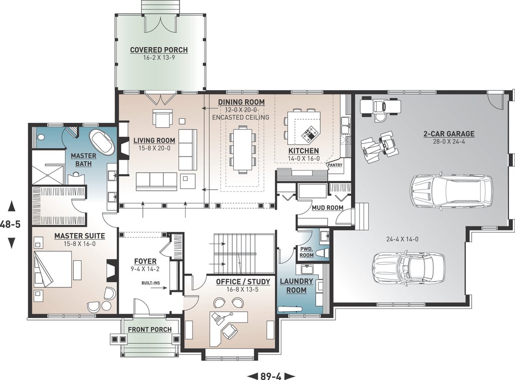 Colonial Style House Plan 4 Beds 4 5 Baths 4177 Sq Ft Plan 23 2 Eplans Com Colonial Style House Plan 4 Beds 4 5 Baths 4177 Sq Ft Plan 23 2 Eplans Com
