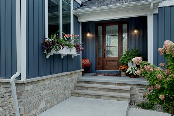 Exterior - Covered Porch for Cottage House Plan #928-400 - 4 bed, 4 bath