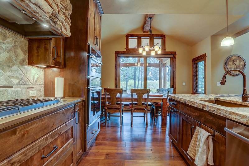 Dream House Plan - Kitchen to Dining Area