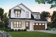Contemporary Style House Plan - 4 Beds 3 Baths 2055 Sq/Ft Plan #48-1033 