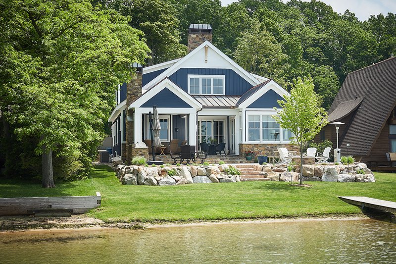 Architectural House Design - Exterior - Rear Elevation for Farmhouse House Plan #928-344 - 3 bed, 2.5 bath