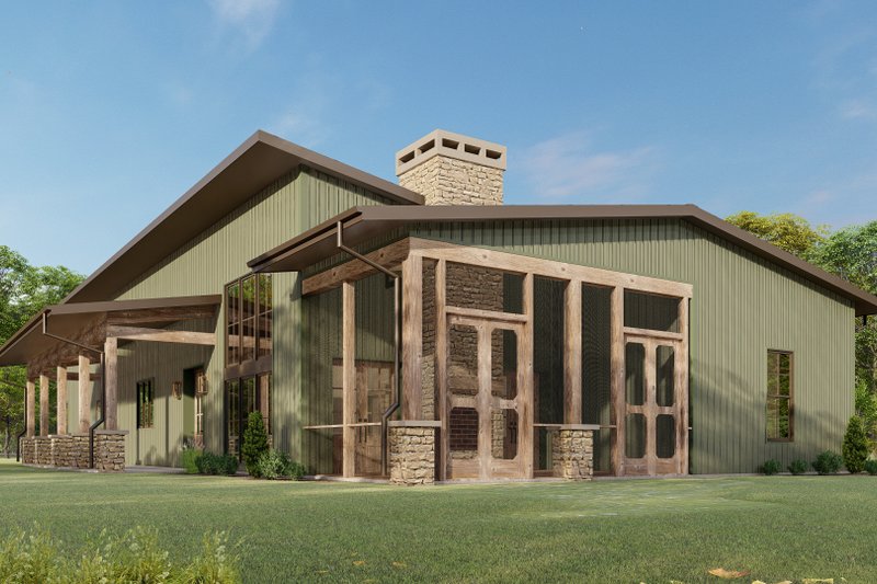 Home Plan - Exterior - Other Elevation 1 for Barndominium House Plan #1092-37 - 3 bed, 2.5 bath