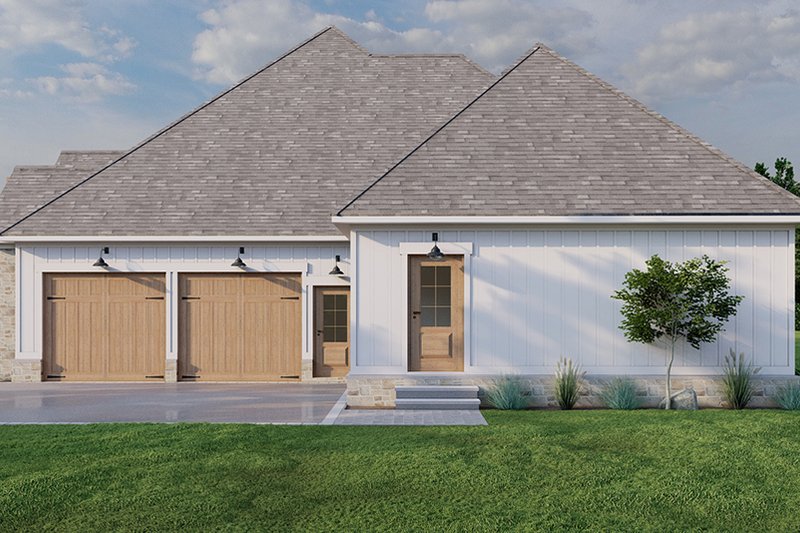 House Plan Design - Exterior - Other Elevation 1 for Craftsman House Plan #923-324 - 3 bed, 3.5 bath