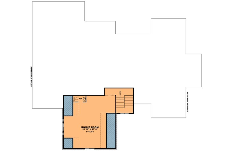 Dream House Plan - Floor Plan - Other Floor for Farmhouse House Plan #1111-38 - 4 bed, 4 bath