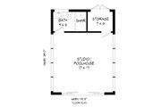 Modern Style House Plan - 0 Beds 1 Baths 432 Sq/Ft Plan #932-182 