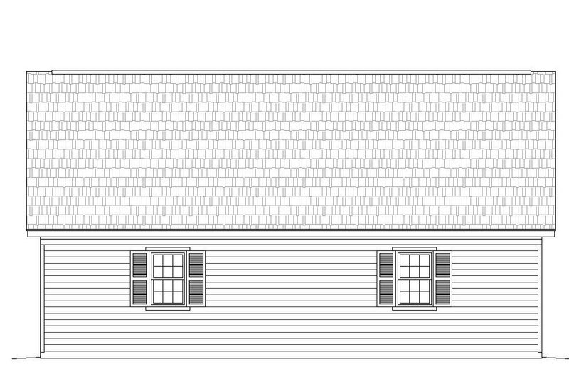Home Plan - Exterior - Other Elevation for Country House Plan #932-132, 0 bath