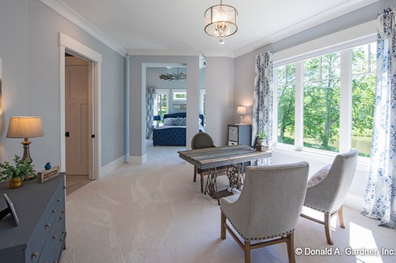 Interior - Master Bedroom 1 for Craftsman House Plan #929-340 - 5 bed, 4 bath