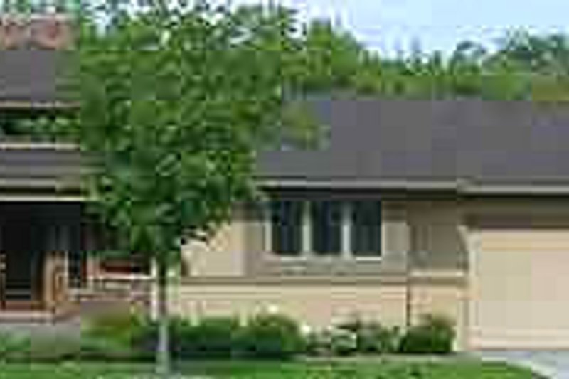 Dream House Plan - Photo for Prairie House Plan #320-406 - 1 bed, 1.5 bath