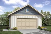 Traditional Style House Plan - 0 Beds 0 Baths 576 Sq/Ft Plan #124-1039 