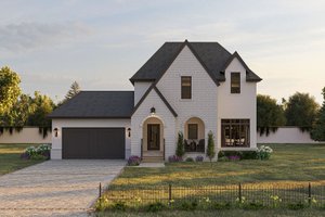 Architectural House Design - Cottage Exterior - Front Elevation Plan #455-649