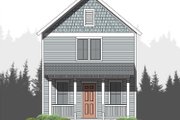 Farmhouse Style House Plan - 3 Beds 2.5 Baths 1232 Sq/Ft Plan #461-115 Exterior 