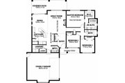 Adobe / Southwestern Style House Plan - 3 Beds 2 Baths 1619 Sq/Ft Plan #126-172 