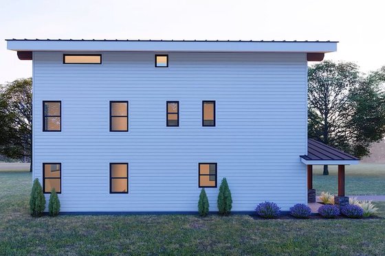 Exterior - Other Elevation 3 for Contemporary House Plan #932-1223 - 3 bed, 3.5 bath