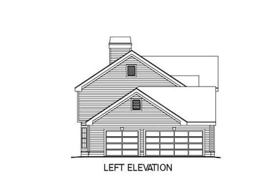 Exterior - Other Elevation for Country House Plan #57-183 - 4 bed, 3.5 bath
