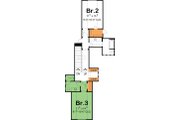 European Style House Plan - 3 Beds 3 Baths 2915 Sq/Ft Plan #20-2172 