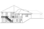 Contemporary Style House Plan - 5 Beds 3.5 Baths 3476 Sq/Ft Plan #124-850 Exterior 