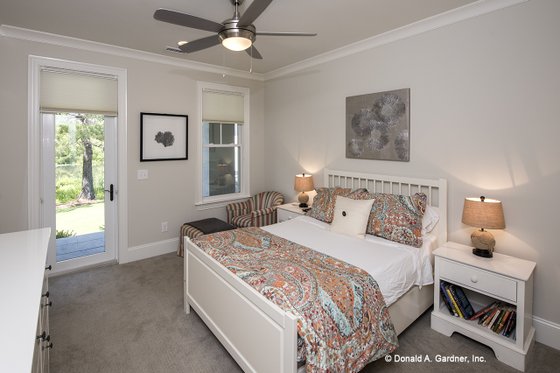 Interior - Bedroom for European House Plan #929-903 - 3 bed, 2.5 bath