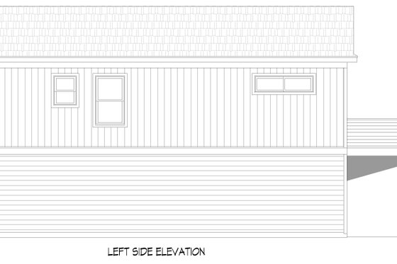 Exterior - Other Elevation 1 for Traditional House Plan #932-628 - 1 bed, 2 bath