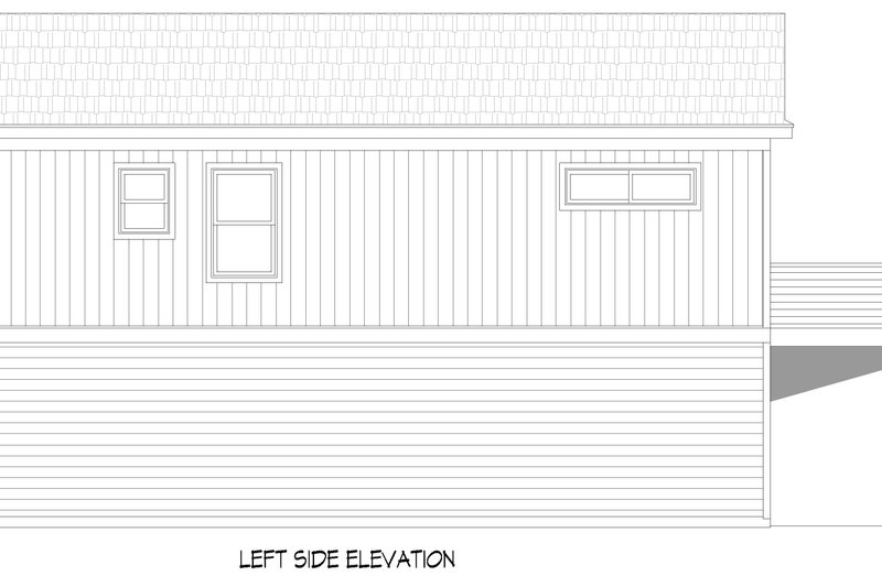 Home Plan - Exterior - Other Elevation 1 for Traditional House Plan #932-628 - 1 bed, 2 bath