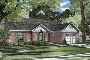 Traditional Exterior - Front Elevation Plan #17-2086