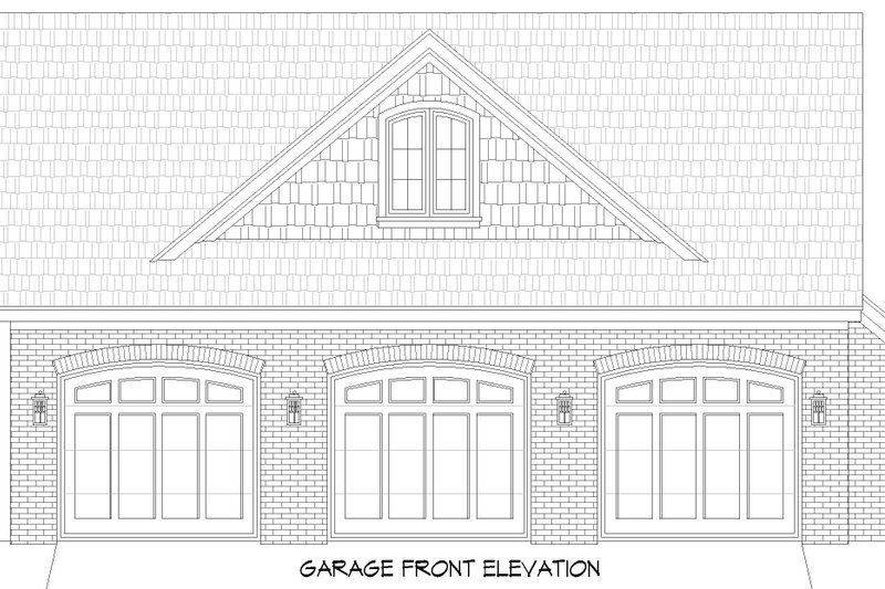 Home Plan - Exterior - Other Elevation for Traditional House Plan #932-341 - 3 bed, 2.5 bath