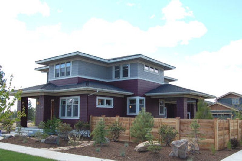 Home Plan - Exterior - Other Elevation for Prairie House Plan #434-2 - 4 bed, 2.5 bath