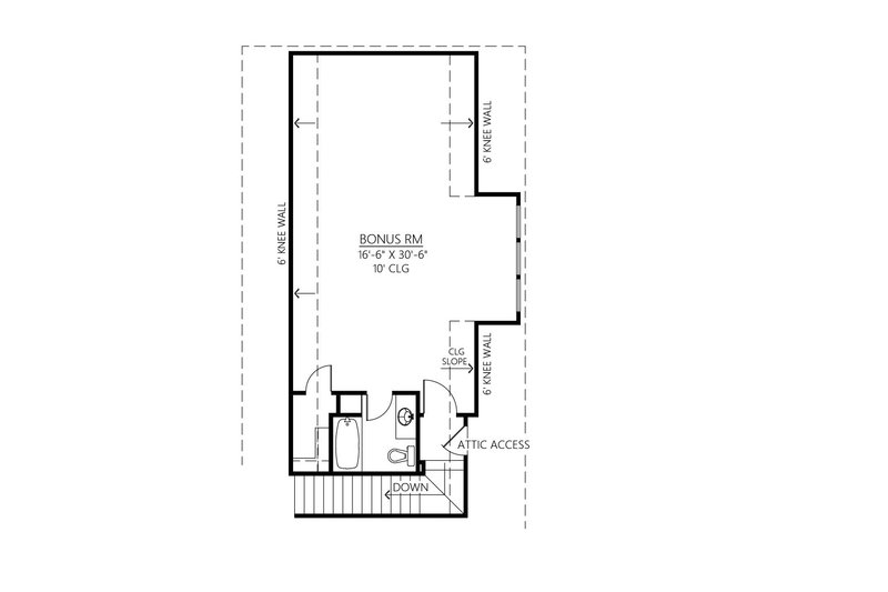 Dream House Plan - Floor Plan - Upper Floor for Farmhouse House Plan #1074-62 - 4 bed, 3.5 bath
