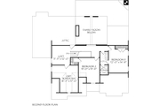 Traditional Style House Plan - 4 Beds 3 Baths 2844 Sq/Ft Plan #927-1044 