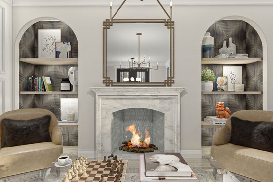 Interior - Other 6 for European House Plan #455-711 - 3 bed, 2.5 bath