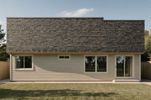 Exterior - Rear Elevation for Cottage House Plan #112-255 - 2 bed, 2 bath