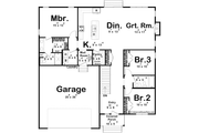 Farmhouse Style House Plan - 3 Beds 2 Baths 1690 Sq/Ft Plan #455-407 