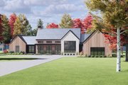 Modern Style House Plan - 4 Beds 4.5 Baths 3854 Sq/Ft Plan #1096-20 