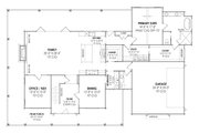 Farmhouse Style House Plan - 4 Beds 3.5 Baths 3547 Sq/Ft Plan #1096-47 