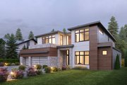 Contemporary Style House Plan - 6 Beds 4.5 Baths 4392 Sq/Ft Plan #1066-192 