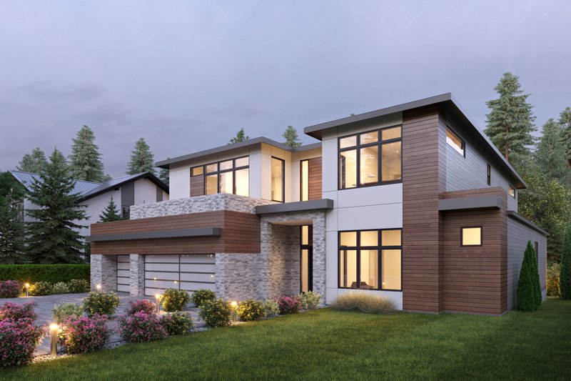 Architectural House Design - Exterior - Other Elevation for Contemporary House Plan #1066-192 - 6 bed, 4.5 bath
