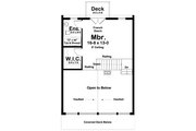 Contemporary Style House Plan - 2 Beds 2 Baths 1187 Sq/Ft Plan #126-292 