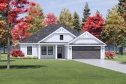 Craftsman Style House Plan - 3 Beds 2 Baths 1517 Sq/Ft Plan #1096-117 