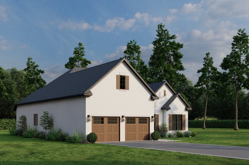 Home Plan - Exterior - Other Elevation for Ranch House Plan #923-93 - 3 bed, 2 bath