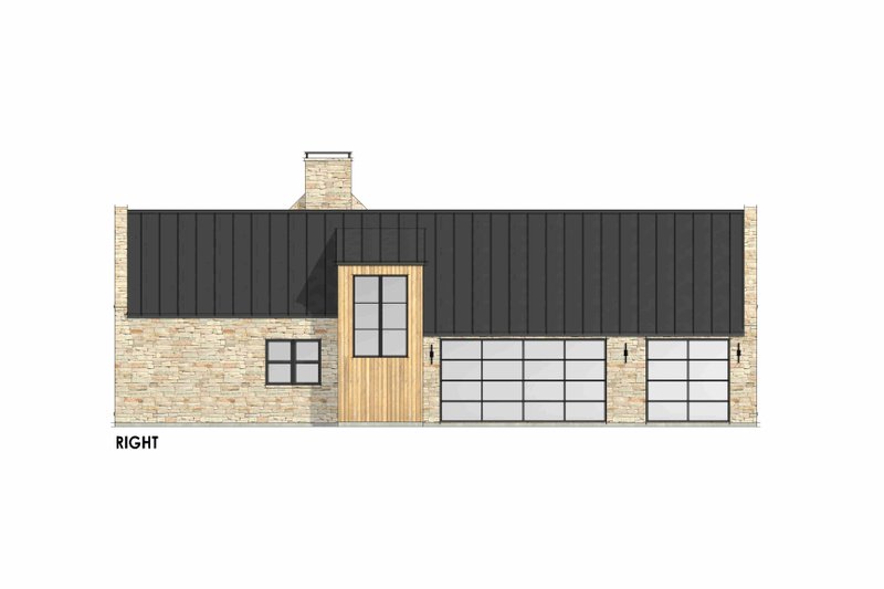 House Plan Design - Exterior - Other Elevation for Modern House Plan #1096-24 - 4 bed, 4.5 bath