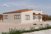 Adobe / Southwestern Style House Plan - 3 Beds 2 Baths 999 Sq/Ft Plan #1106-47 