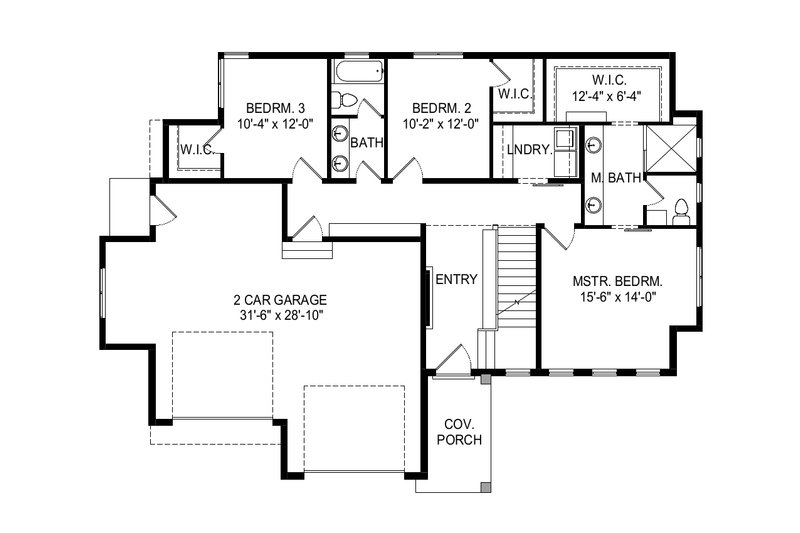 Dream House Plan - Floor Plan - Main Floor for Modern House Plan #920-112 - 3 bed, 3 bath