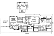 Adobe / Southwestern Style House Plan - 3 Beds 4 Baths 3508 Sq/Ft Plan #84-262 