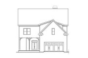 Craftsman Style House Plan - 4 Beds 4 Baths 3628 Sq/Ft Plan #419-241 