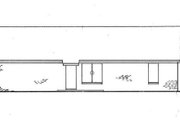 House Plan - 3 Beds 1 Baths 998 Sq/Ft Plan #45-220 