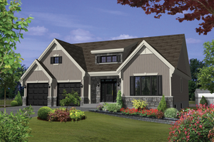 Traditional Exterior - Front Elevation Plan #25-4539