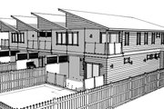 Contemporary Style House Plan - 10 Beds 8 Baths 7886 Sq/Ft Plan #1101-36 