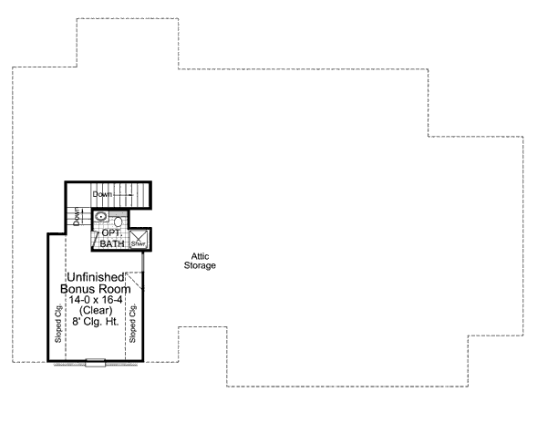 House Plan Design - European Floor Plan - Other Floor Plan #21-266
