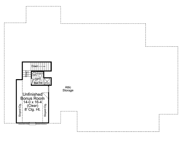Home Plan - European Floor Plan - Other Floor Plan #21-266
